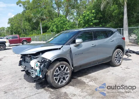 2025 Chevrolet Blazer Fwd Rs from USA, damaged, VIN 3GNKBERS6SS121669